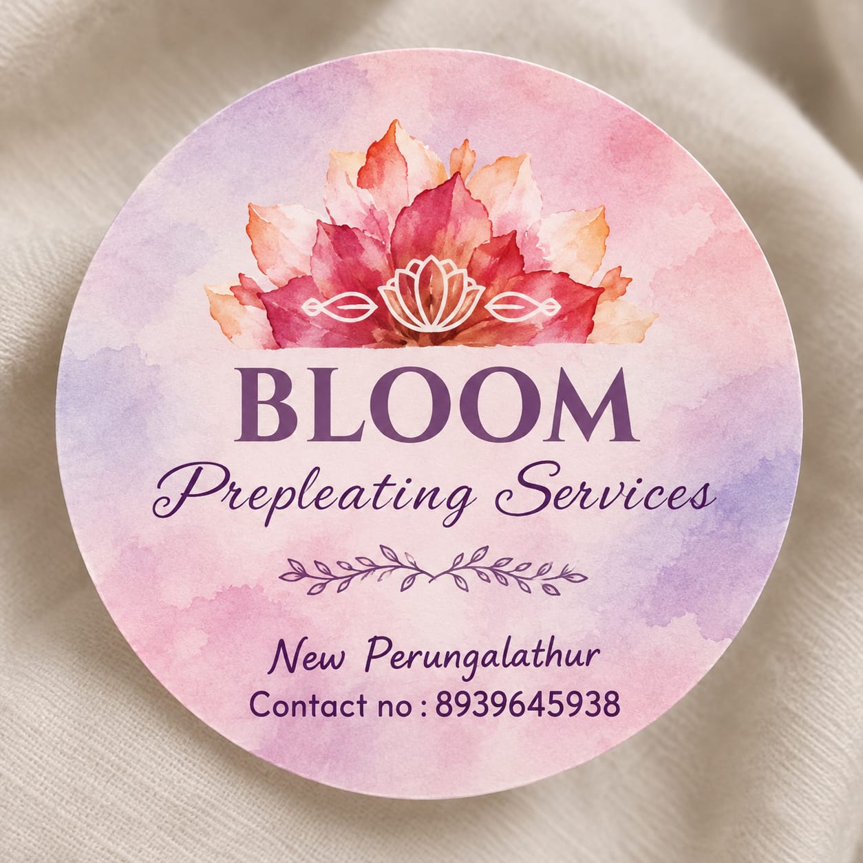 Bloom Prepleating Serivce