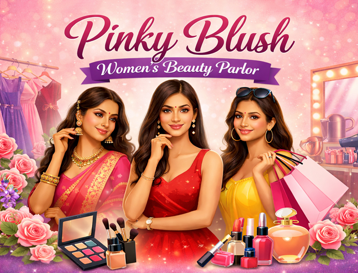 Pinky Blush Women's Beauty Parlor
