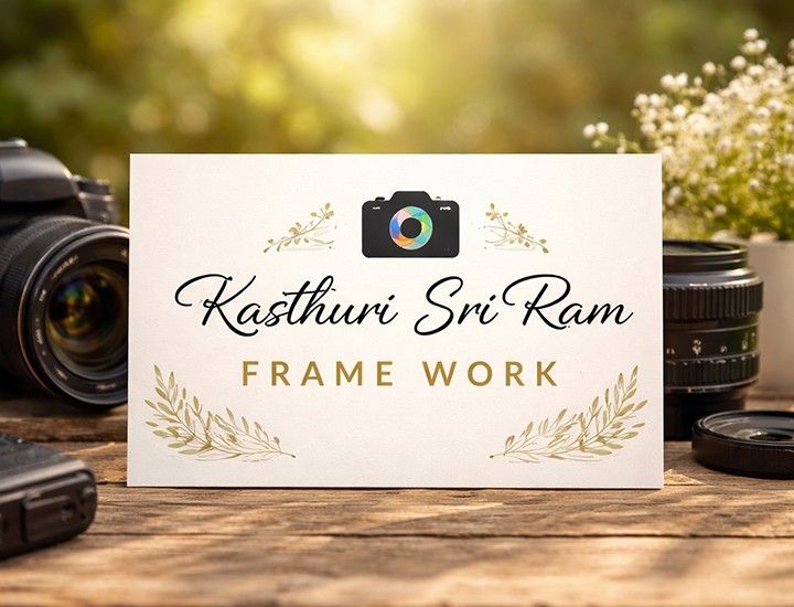 Kasthuri Sri Ram Frame Work