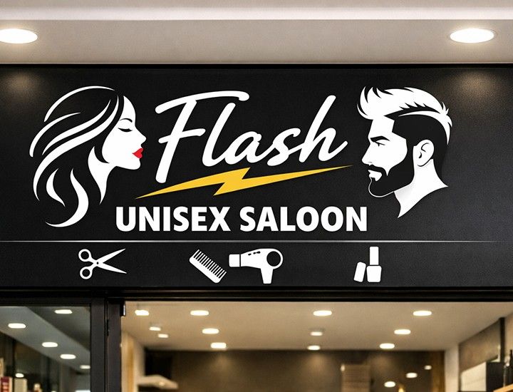 Flash Unisex Saloon