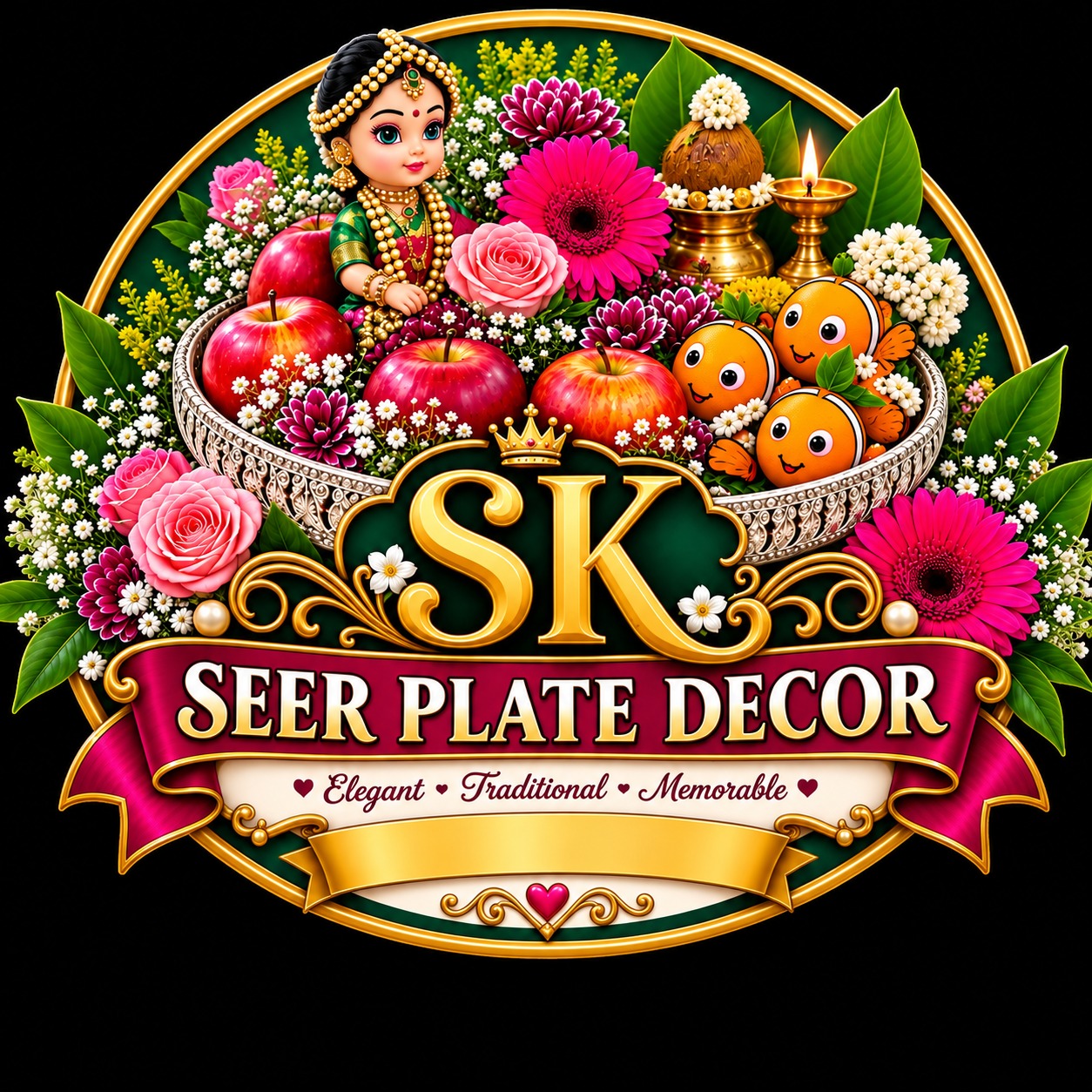 SK Seer Plat Decor