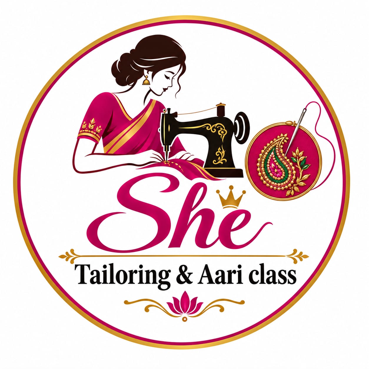 She Tailoring &amp; Aari Class