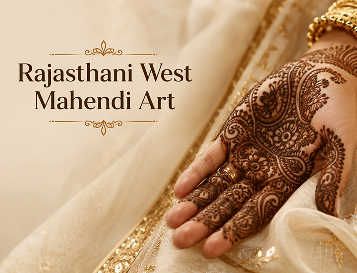 Rajasthani West Mahendi Art